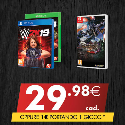 Giochi validi per la promozione gamestop